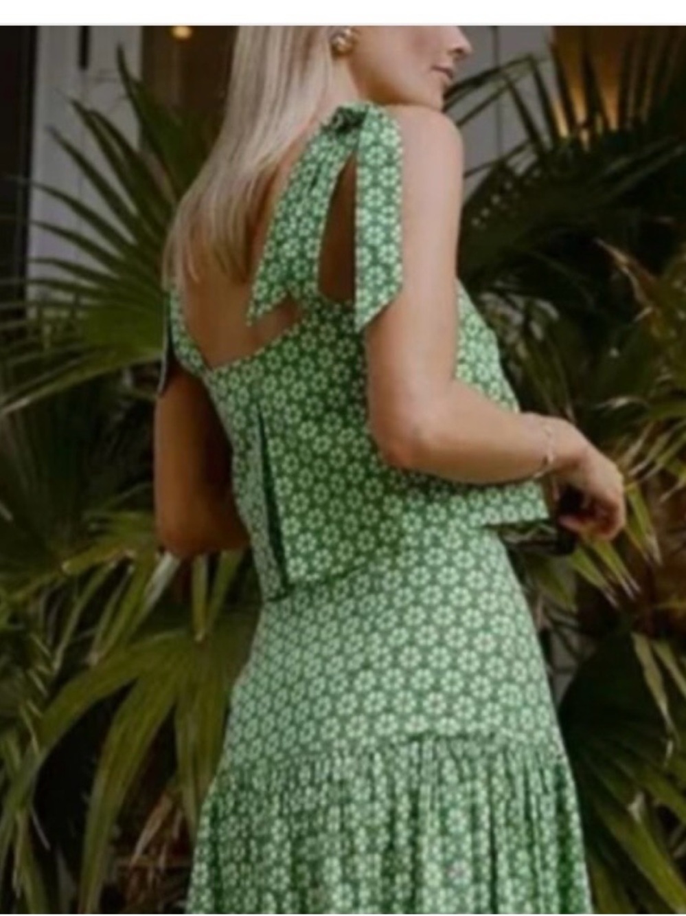 ANTONIO MELANI Simkins 2 pc Skirt and Crop Top Set NWT Size 10